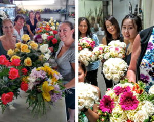 flower design students