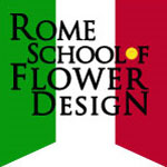 rome school of flower design logo