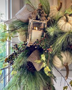 holiday green arrangement