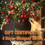 4 Days – Designer Series gift certificate